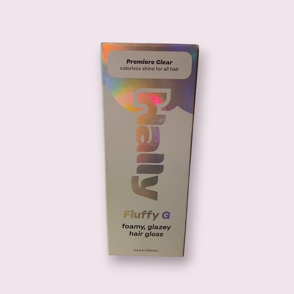 Hally, Fluffy G, Foamy Glazey Hair Gloss, Premiere Clear